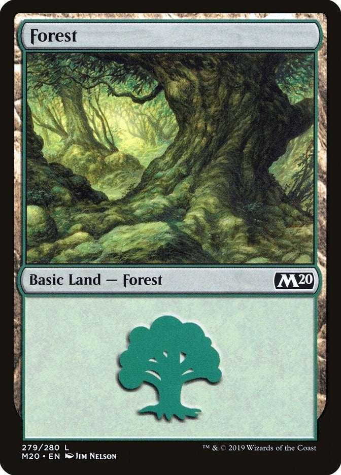 Forest (279) (279) (Core Set 2020)