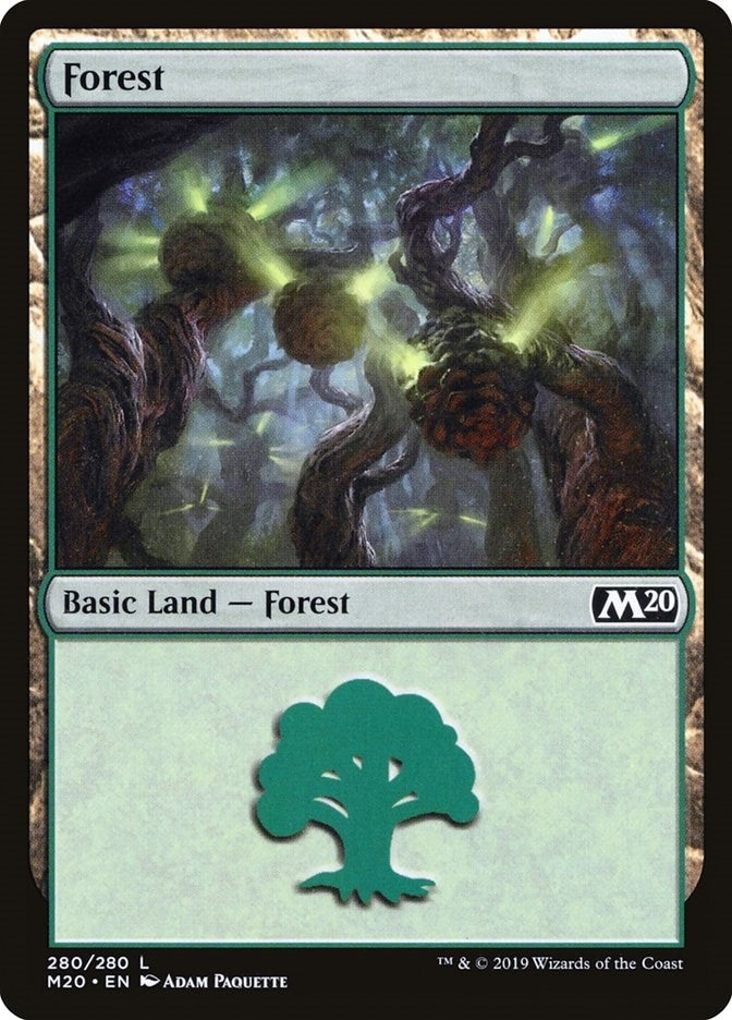 Image for Forest (280) (280) (Core Set 2020) - Magic: The Gathering