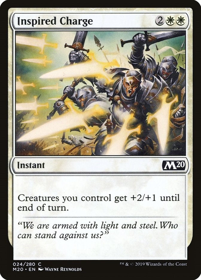 Inspired Charge (24) (Core Set 2020)