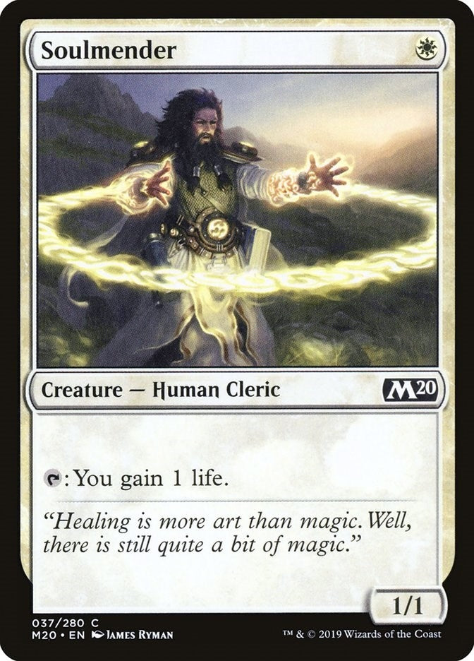 Image for Soulmender (37) (Core Set 2020) - Magic: The Gathering