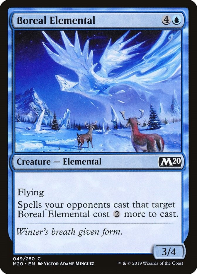 Boreal Elemental (49) (Core Set 2020)