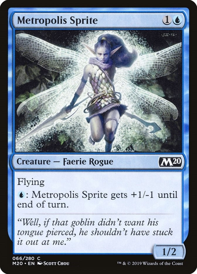Image for Metropolis Sprite (66) (Core Set 2020) - Magic: The Gathering