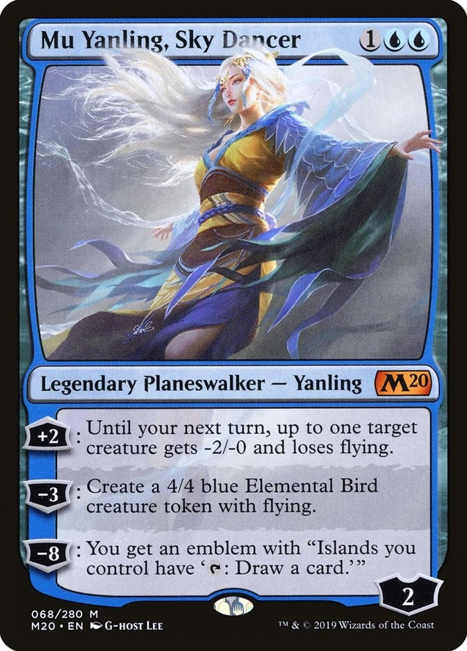 Mu Yanling, Sky Dancer (68) (Core Set 2020)