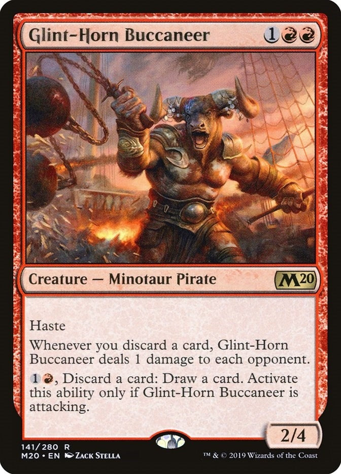 Glint-Horn Buccaneer (141) (Core Set 2020)