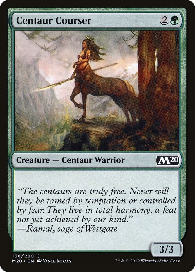 Centaur Courser (168) (Core Set 2020)
