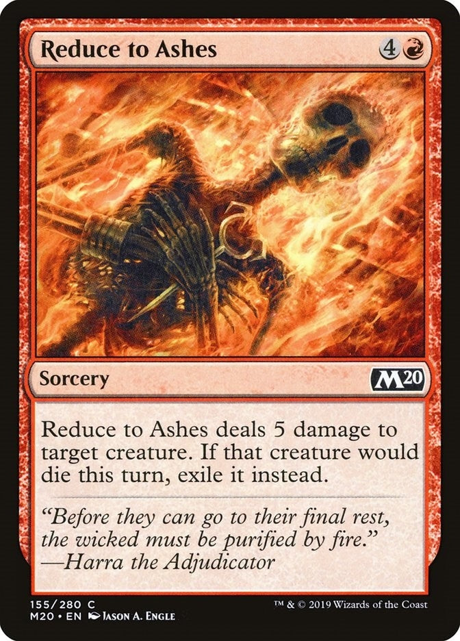 Reduce to Ashes (155) (Core Set 2020)