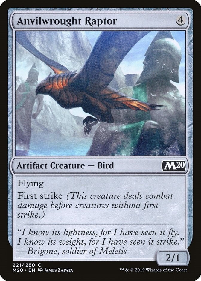 Anvilwrought Raptor (221) (Core Set 2020)