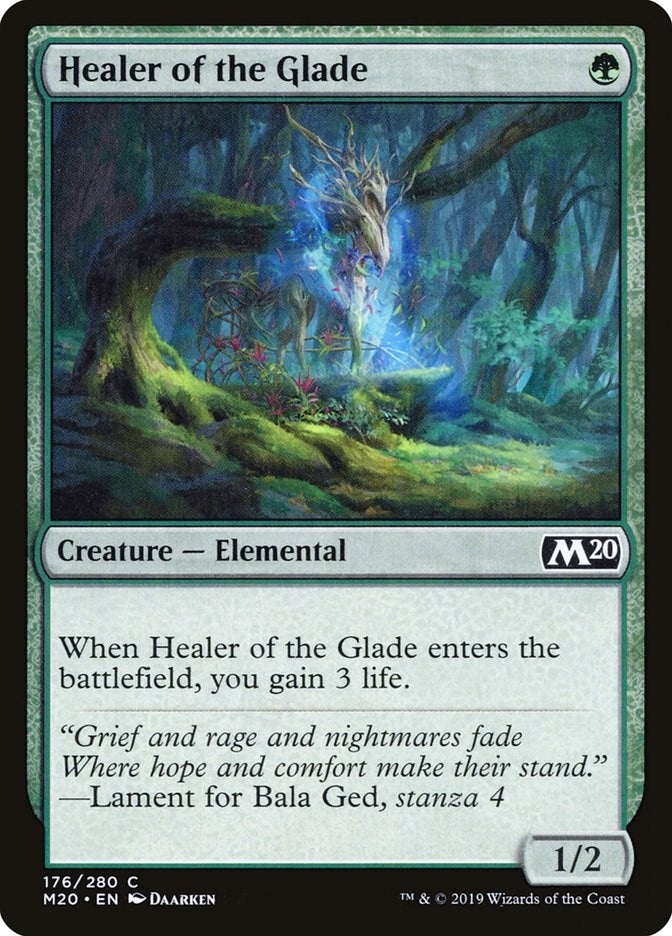 Image for Healer of the Glade (176) (Core Set 2020) - Magic: The Gathering