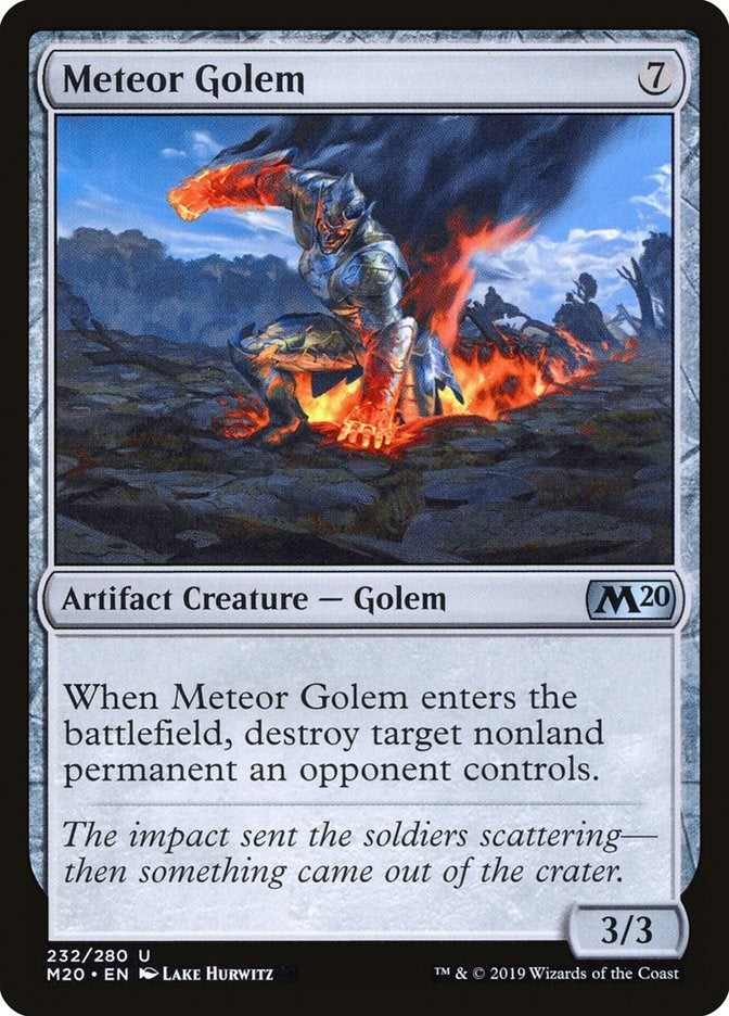Meteor Golem (232) (Core Set 2020)