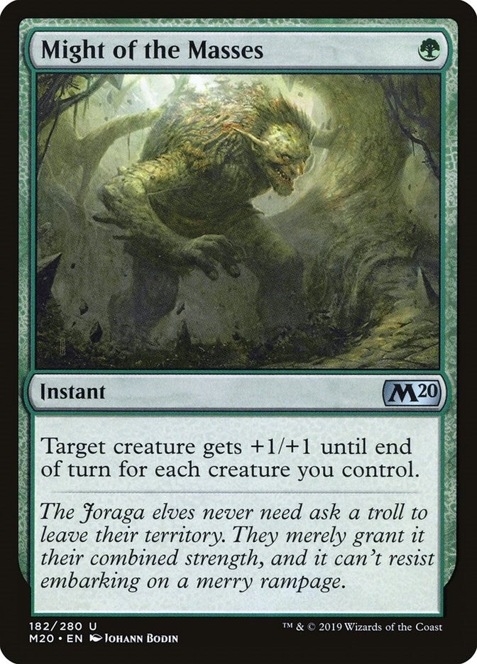 Might of the Masses (182) (Core Set 2020)
