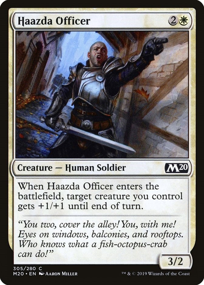 Haazda Officer (305) (Core Set 2020)