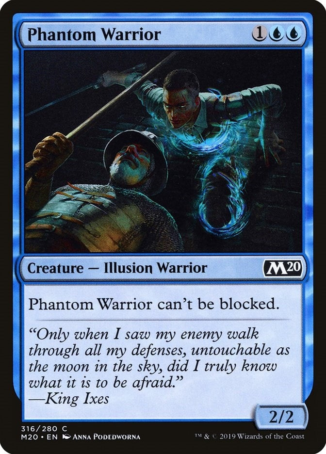 Phantom Warrior (316) (Core Set 2020)