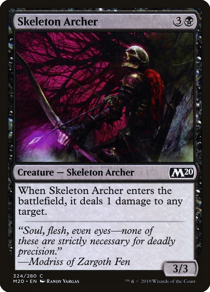 Image for Skeleton Archer (324) (Core Set 2020) - Magic: The Gathering