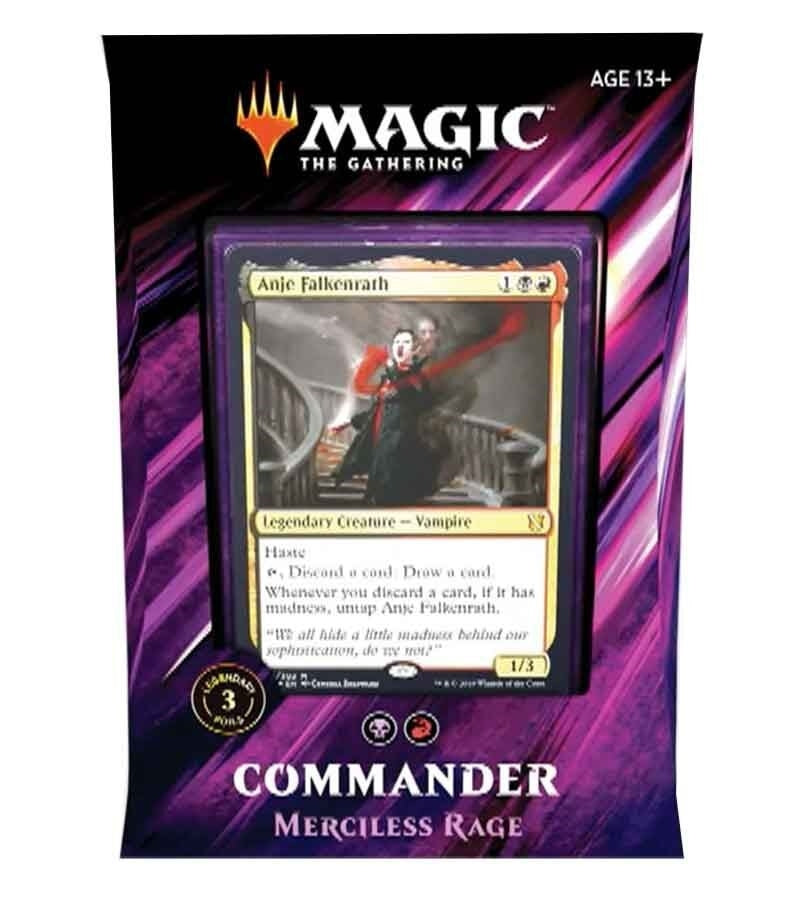 Image for Commander 2019 Deck - Merciless Rage - Magic: The Gathering