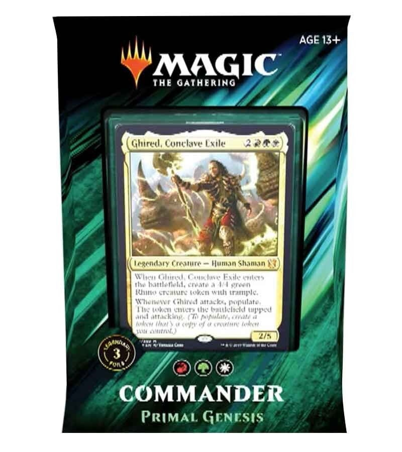 Image for Commander 2019 Deck - Primal Genesis - Magic: The Gathering