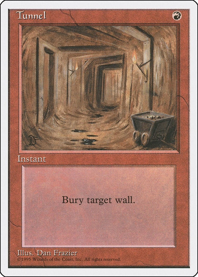 Image for Tunnel (Fourth Edition) - Magic: The Gathering