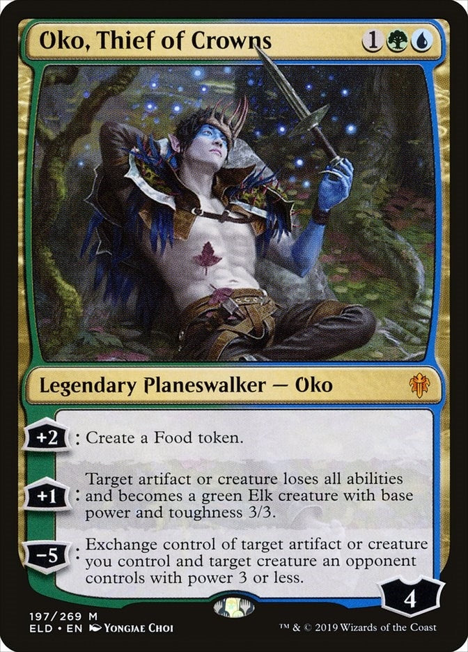 Image for Oko, Thief of Crowns (197) (ELD) - Magic: The Gathering