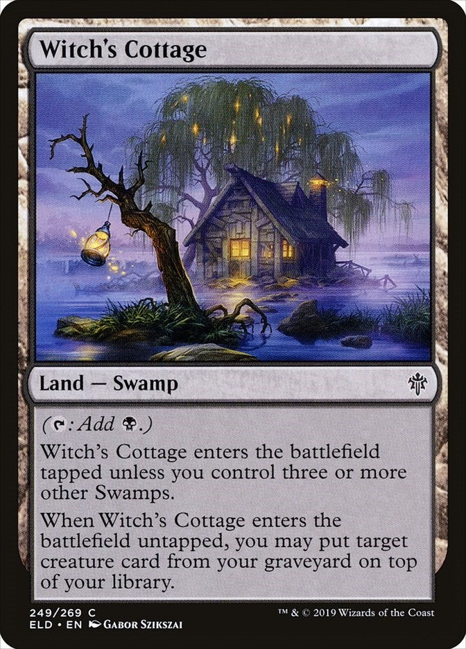 Image for Witch's Cottage (249) (ELD) - Magic: The Gathering