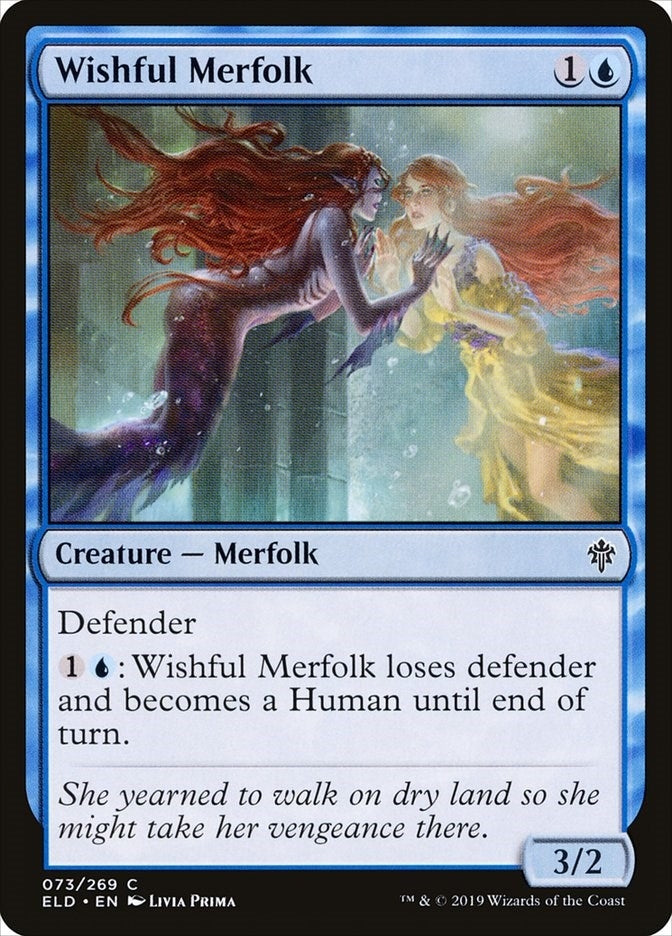 Image for Wishful Merfolk (73) (ELD) - Magic: The Gathering