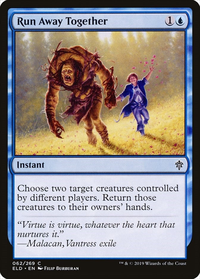 Image for Run Away Together (62) (ELD) - Magic: The Gathering