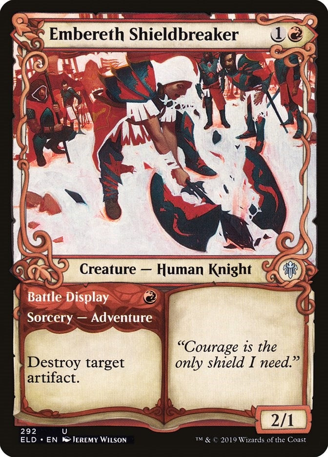 Image for Embereth Shieldbreaker (Showcase) (292) (ELD) - Magic: The Gathering