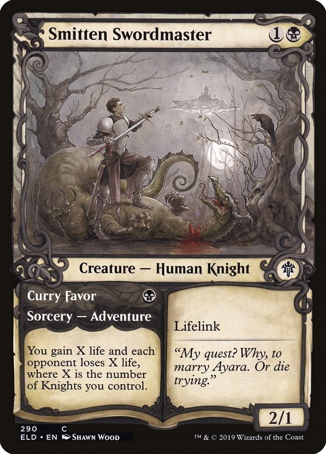 Image for Smitten Swordmaster (Showcase) (290) (ELD) - Magic: The Gathering