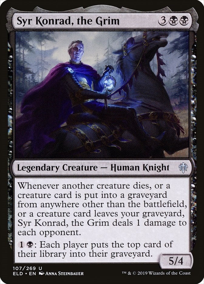 Image for Syr Konrad, the Grim (107) (ELD) - Magic: The Gathering