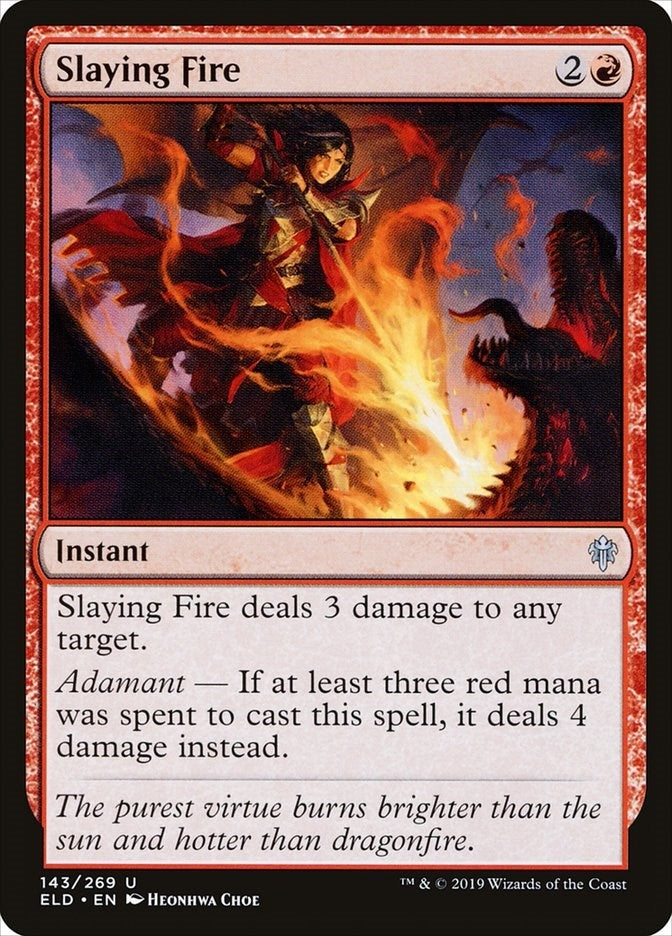 Image for Slaying Fire (143) (ELD) - Magic: The Gathering