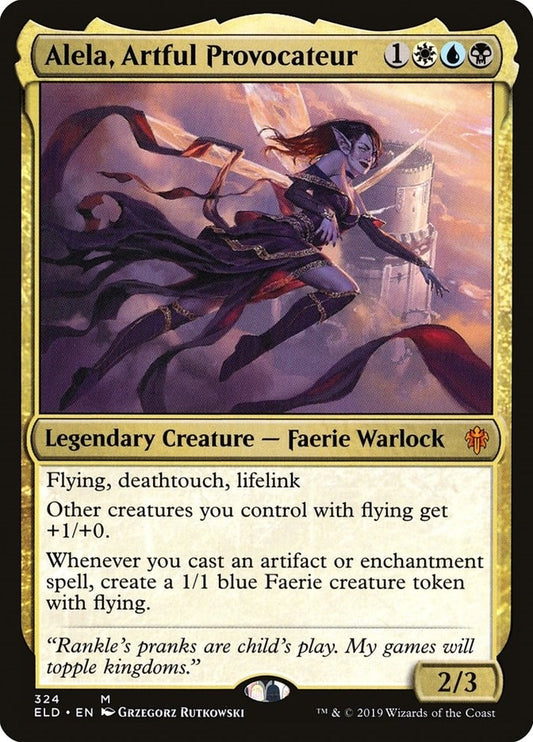 Image for Alela, Artful Provocateur (324) (ELD) - Magic: The Gathering
