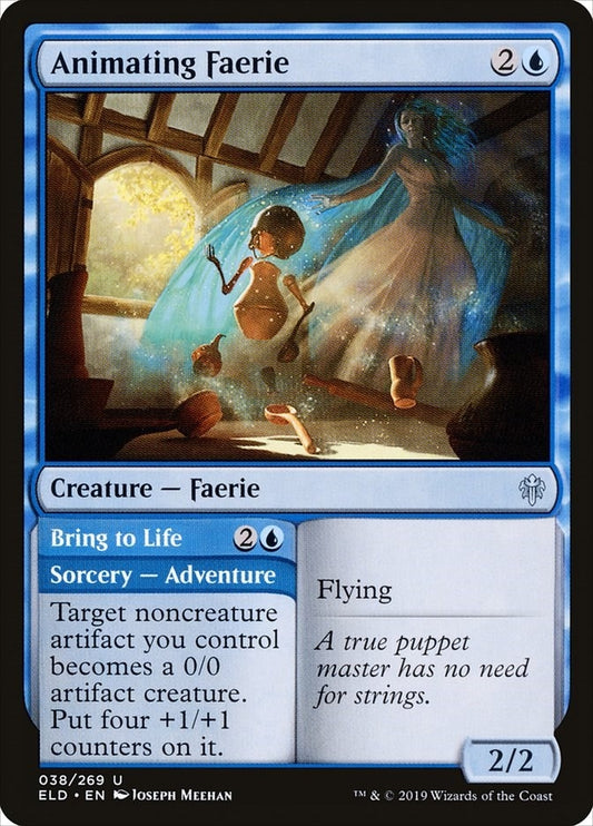 Image for Animating Faerie (38) (ELD) - Magic: The Gathering