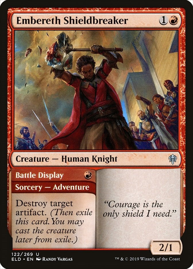 Image for Embereth Shieldbreaker (122) (ELD) - Magic: The Gathering