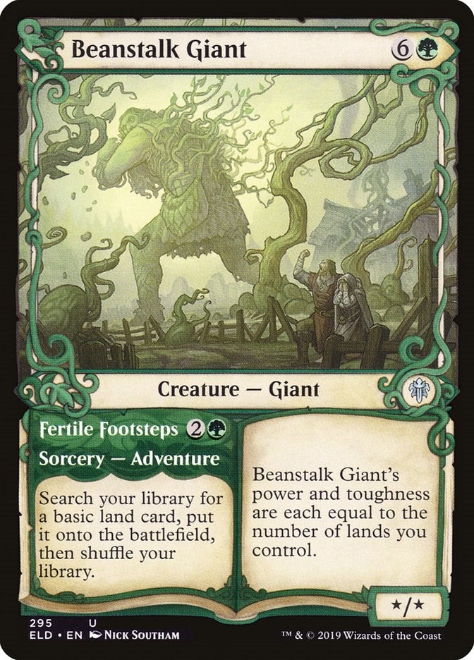 Image for Beanstalk Giant (Showcase) (295) (ELD) - Magic: The Gathering