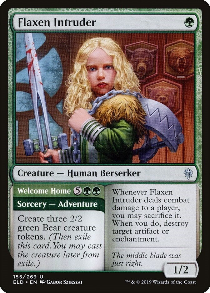 Image for Flaxen Intruder (155) (ELD) - Magic: The Gathering