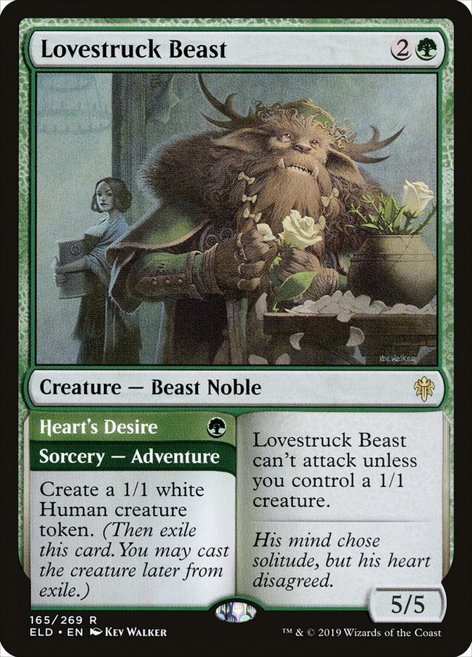 Image for Lovestruck Beast (165) (ELD) - Magic: The Gathering