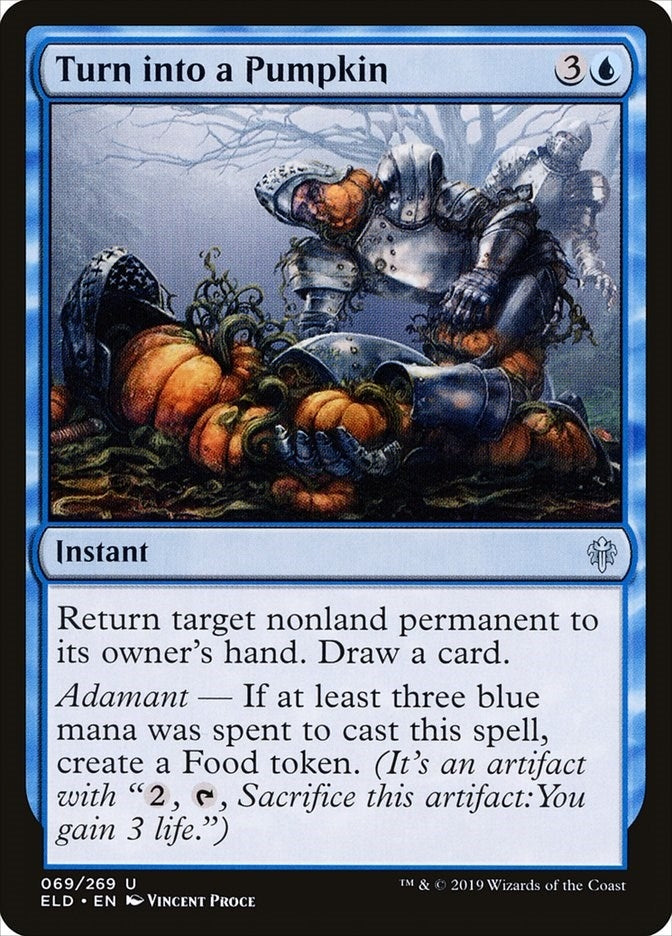 Image for Turn into a Pumpkin (69) (ELD) - Magic: The Gathering
