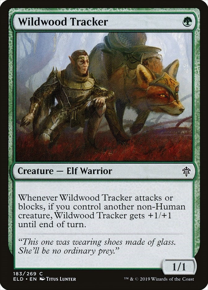 Image for Wildwood Tracker (183) (ELD) - Magic: The Gathering