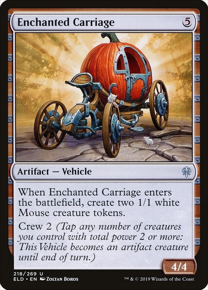 Image for Enchanted Carriage (218) (ELD) - Magic: The Gathering