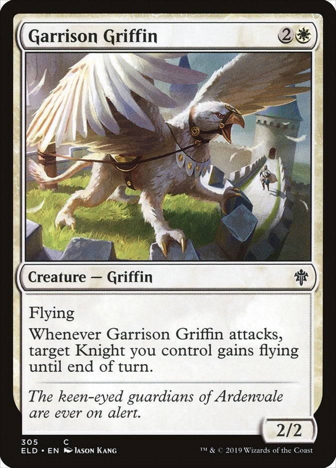 Image for Garrison Griffin (305) (ELD) - Magic: The Gathering