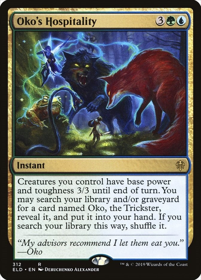 Image for Oko's Hospitality (312) (ELD) - Magic: The Gathering