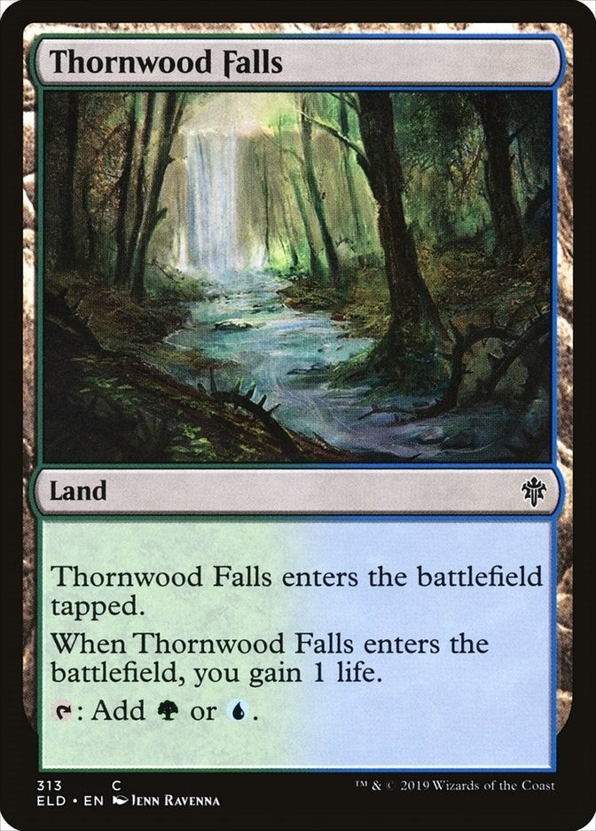 Image for Thornwood Falls (313) (ELD) - Magic: The Gathering