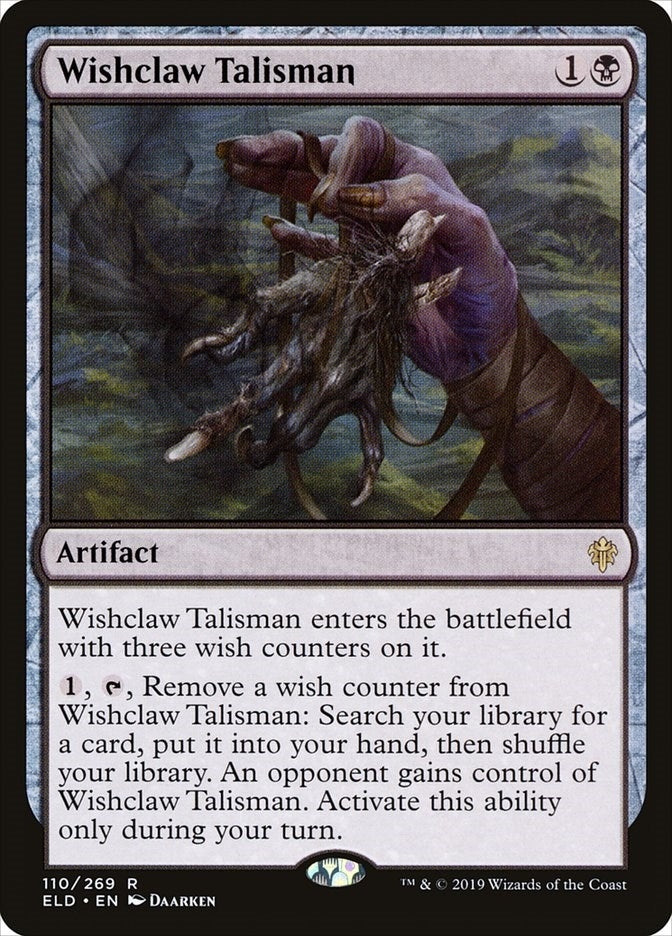 Image for Wishclaw Talisman (110) (ELD) - Magic: The Gathering