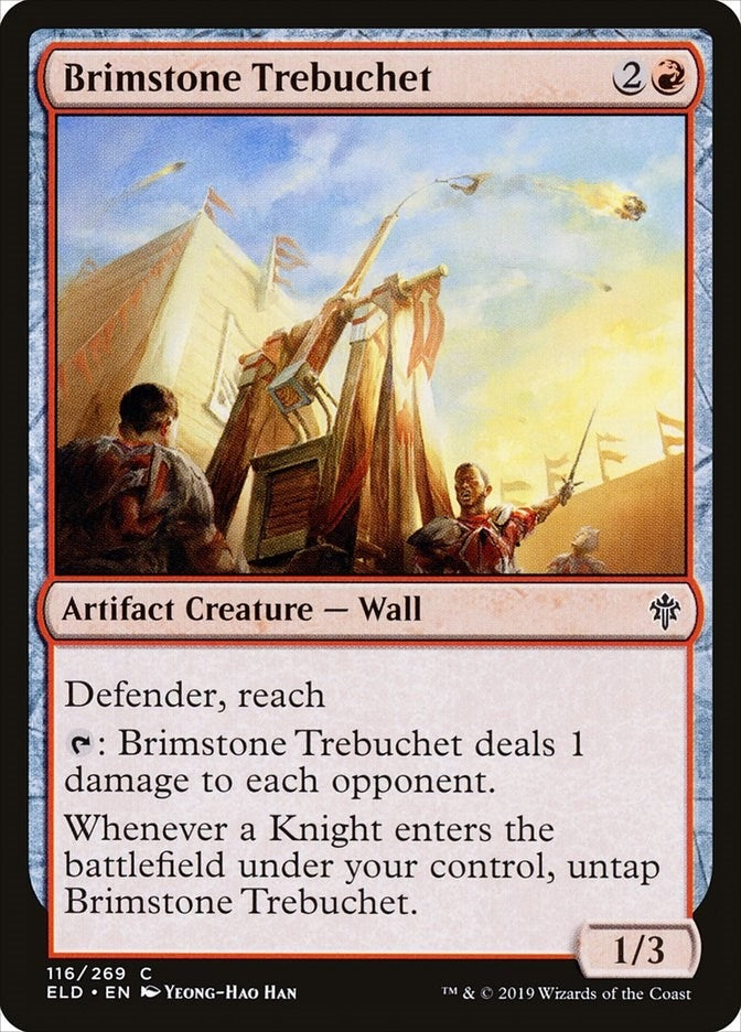 Image for Brimstone Trebuchet (116) (ELD) - Magic: The Gathering