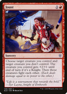 Image for Joust (129) (ELD) - Magic: The Gathering