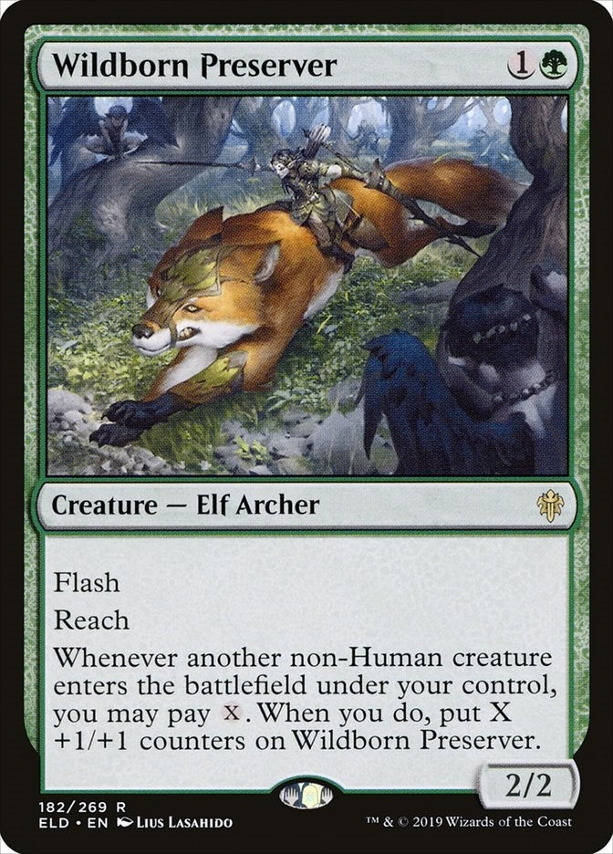 Image for Wildborn Preserver (182) (ELD) - Magic: The Gathering
