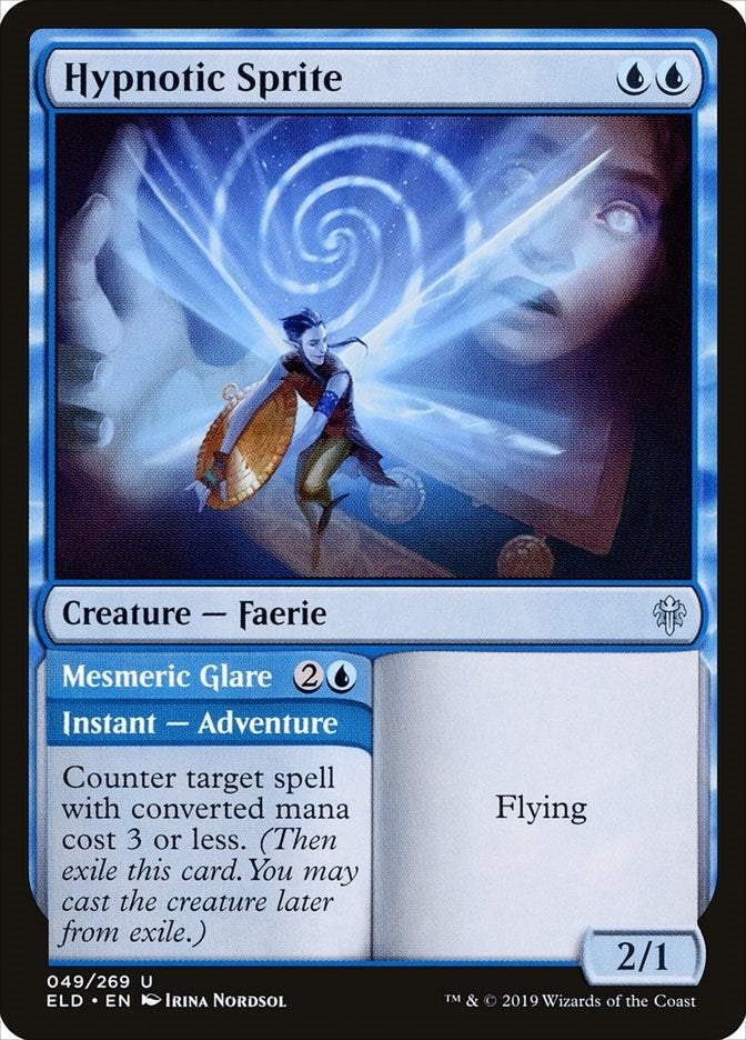 Image for Hypnotic Sprite (49) (ELD) - Magic: The Gathering