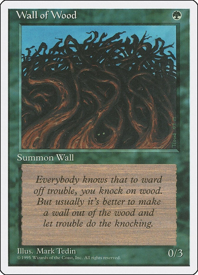Wall of Wood (Fourth Edition)