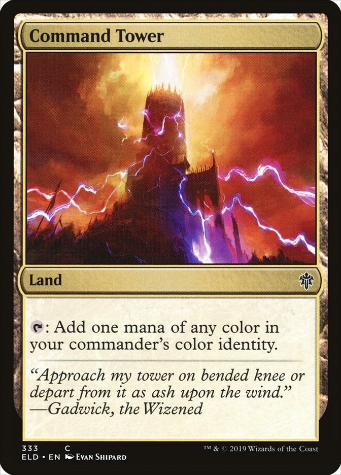 Image for Command Tower (333) (ELD) - Magic: The Gathering