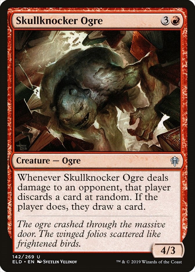 Image for Skullknocker Ogre (142) (ELD) - Magic: The Gathering