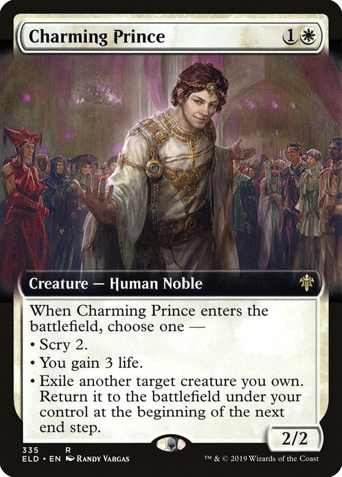 Image for Charming Prince (Extended Art) (335) (ELD) - Magic: The Gathering