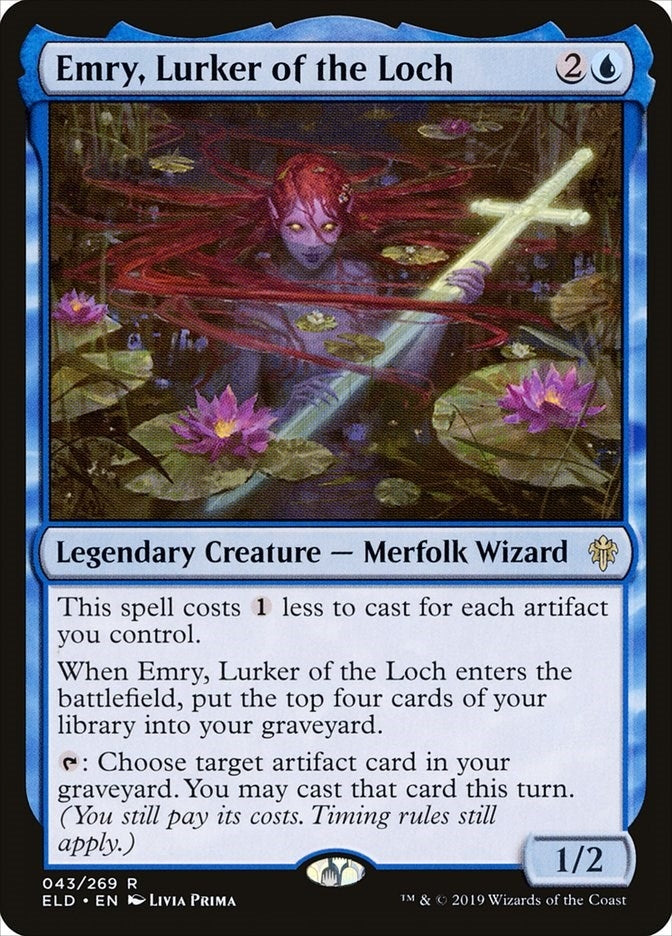 Image for Emry, Lurker of the Loch (43) (ELD) - Magic: The Gathering
